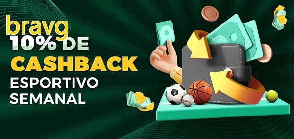 10% de bônus de cashback na bravg